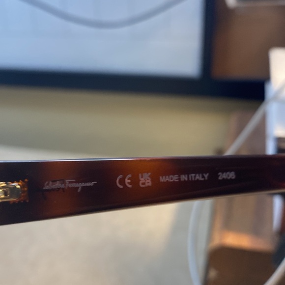 Salvatore Ferragamo NEW Authentic Tortoise  Sunglasses - Picture 5 of 7